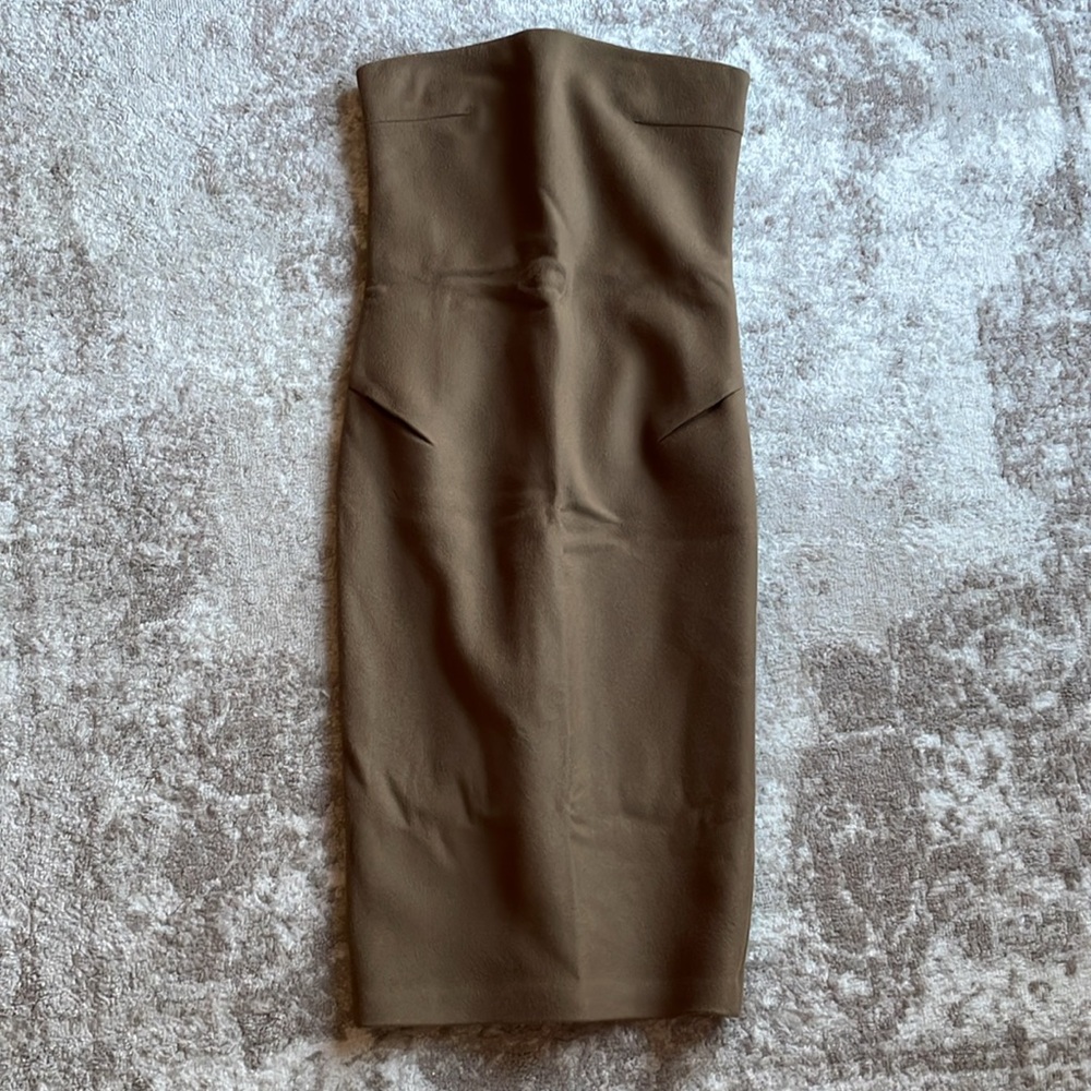 MaxMara Wool & Cashmere Strapless Dress